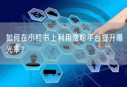 如何在小红书上利用涨粉平台提升曝光率？