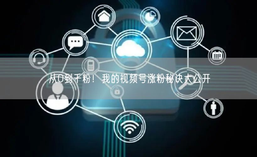 从0到千粉！我的视频号涨粉秘诀大公开