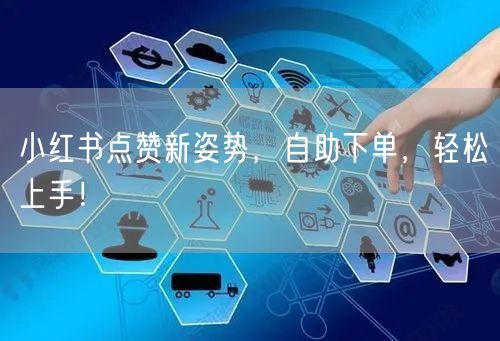 小红书点赞新姿势，自助下单，轻松上手！